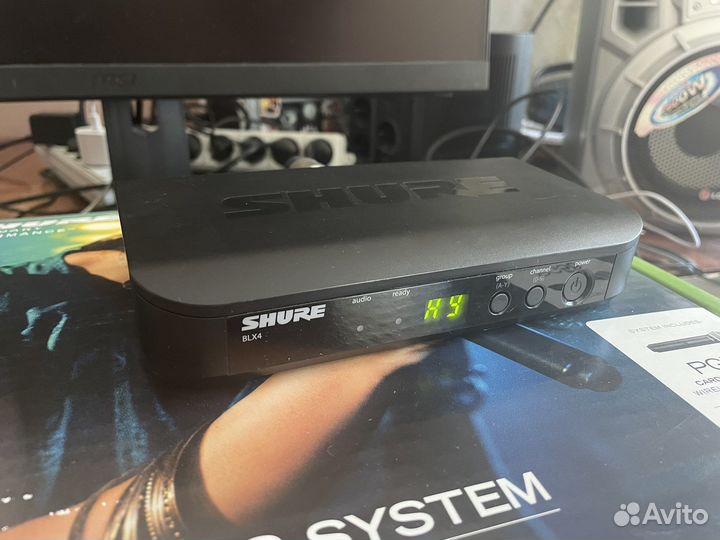 Динамический микрофон shure PG58, BLX4