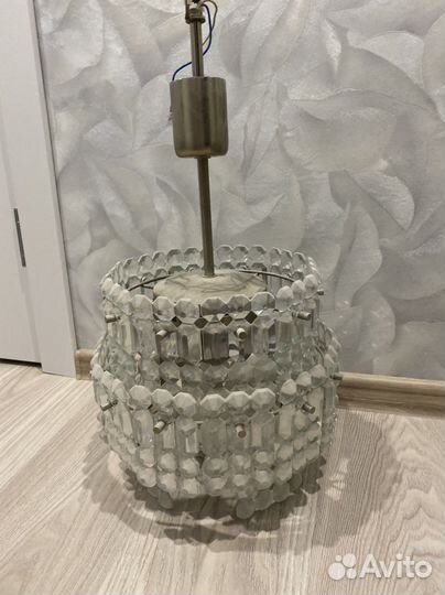 Люстра из хрусталя СССР