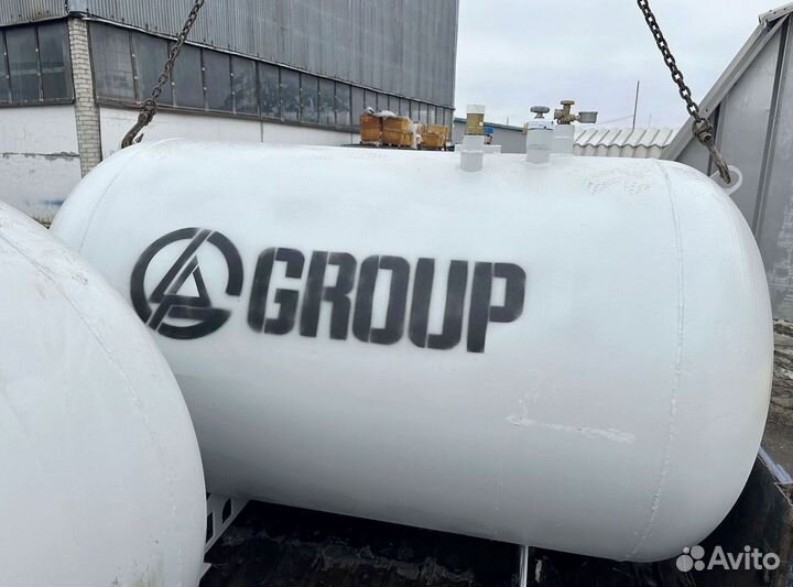 Газгольдер с установкой
