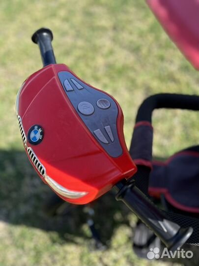 Детский велосипед с родительской ручкой