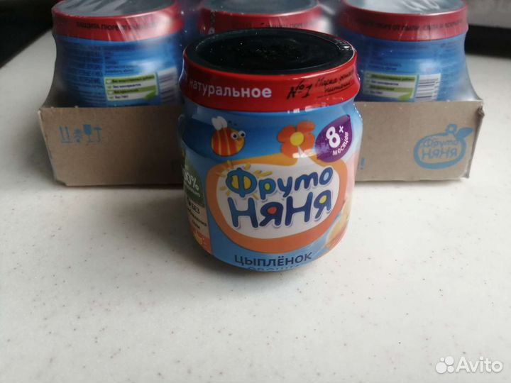 Детское пюре фрутоняня