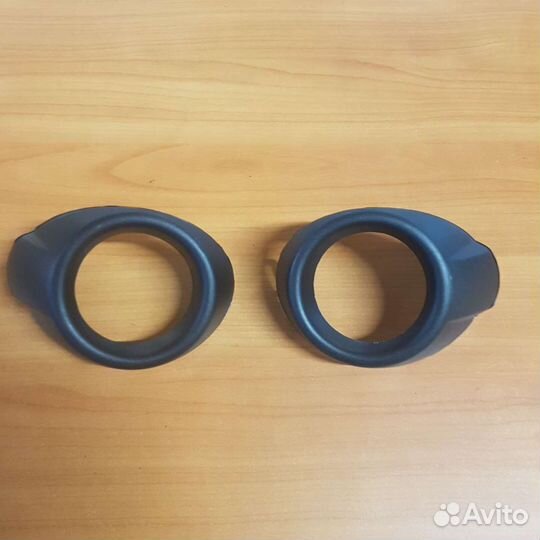 Рамки птф черные 2шт Ford Focus 3