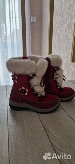 Ботинки зимние для девочки Kotofey