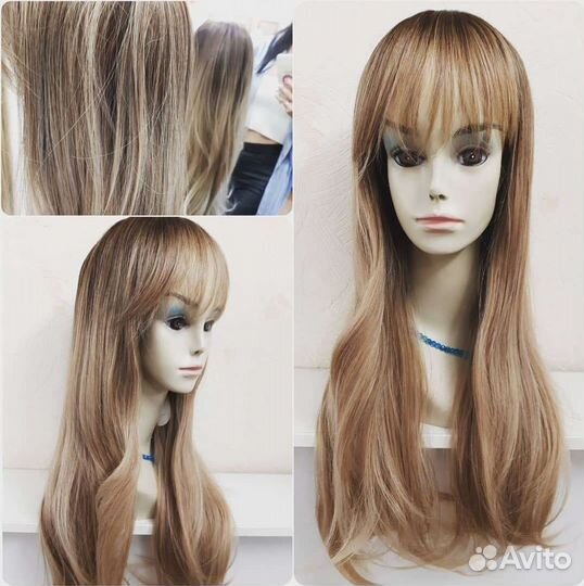 Парик с матовым оттенком