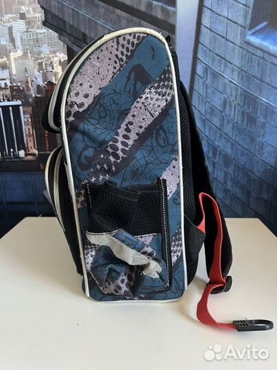 Рюкзак школьный детский человек паук