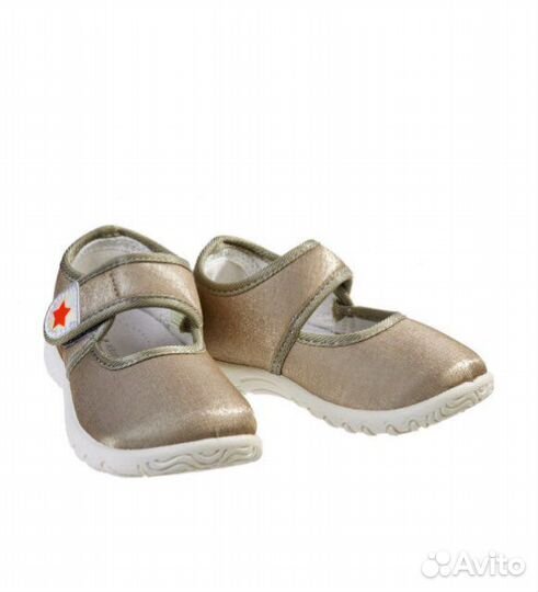 Тапочки для девочки на липучке 29