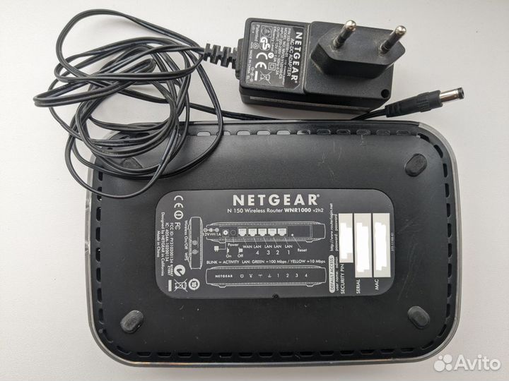 Wifi роутер netgear WNR1000v2