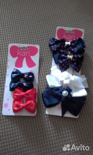 Заколки для волос детские, цена за все наборы