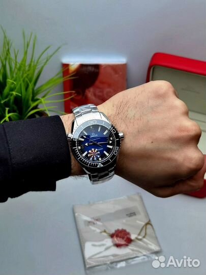 Мужские тяжёлые часы Omega Seamaster Planet Ocean