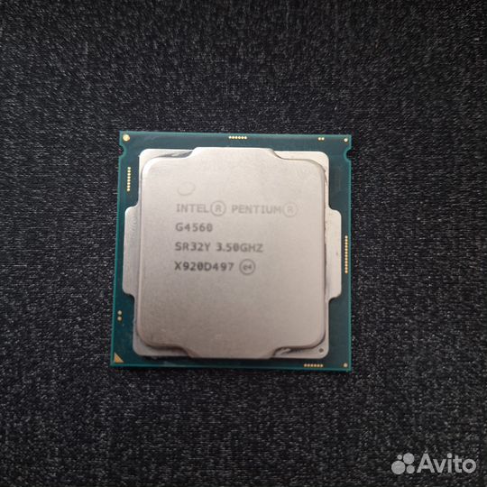 Процессор intel pentium g4560