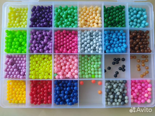 Бусины aquabeads