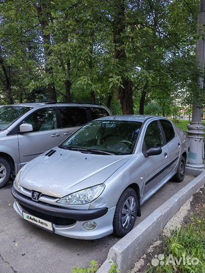 Peugeot 206 1.4 МТ, 2006, 300 000 км