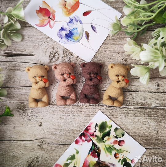 Мыло ручной работы Мишка