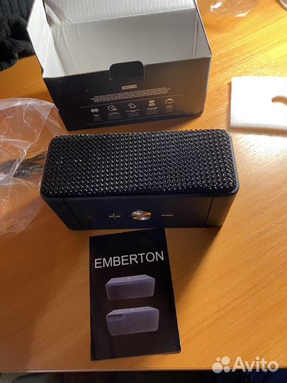 Блютуз колонка emberton