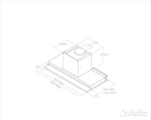Вытяжка elica boxin DRY IX/A/60