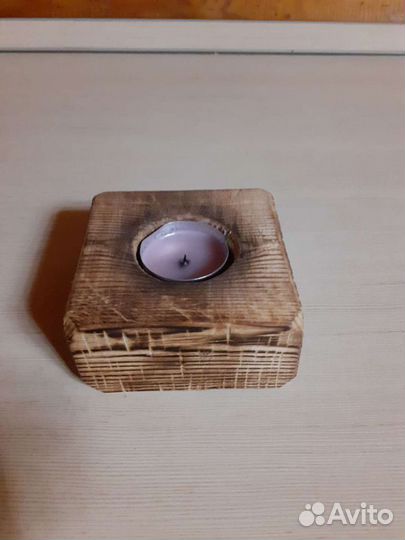 Подсвечник в стиле лофт