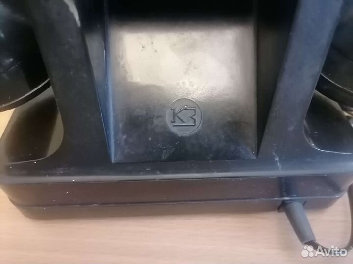 Телефонный аппарат СССР с номеронабирателем