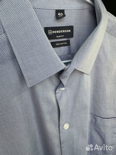 Рубашка henderson 40 slim fit