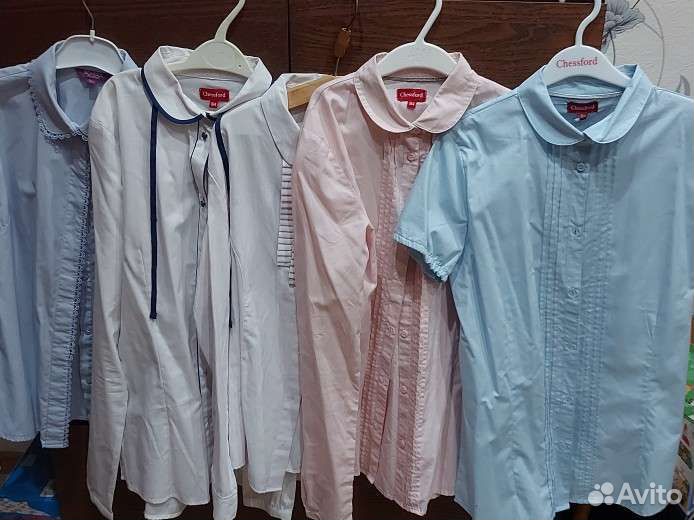 Блузки для школы 164
