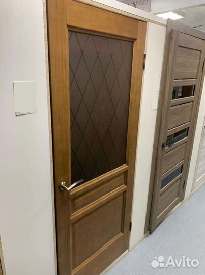 Дверь межкомнатная Кантри ольха