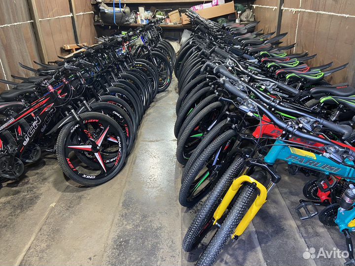 Велосипеды со складов новые