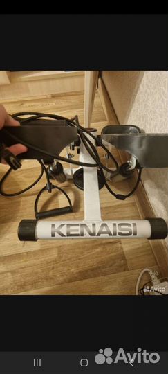 Мини - степпер с эспандерами kenaisi