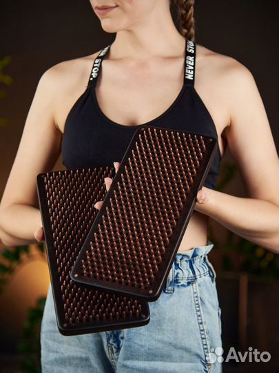 Доски садху цельная медь шаг 10 мм по цветку жизни