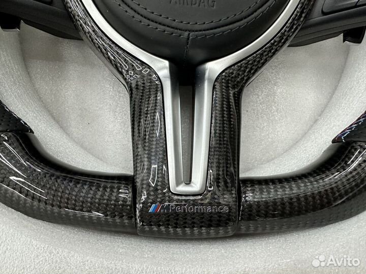 Руль BMW F10 M Performance карбон
