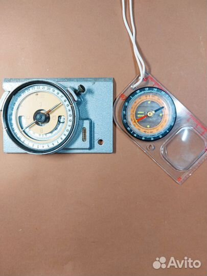 Компас горно-геологический гк2, 1977 г СССР