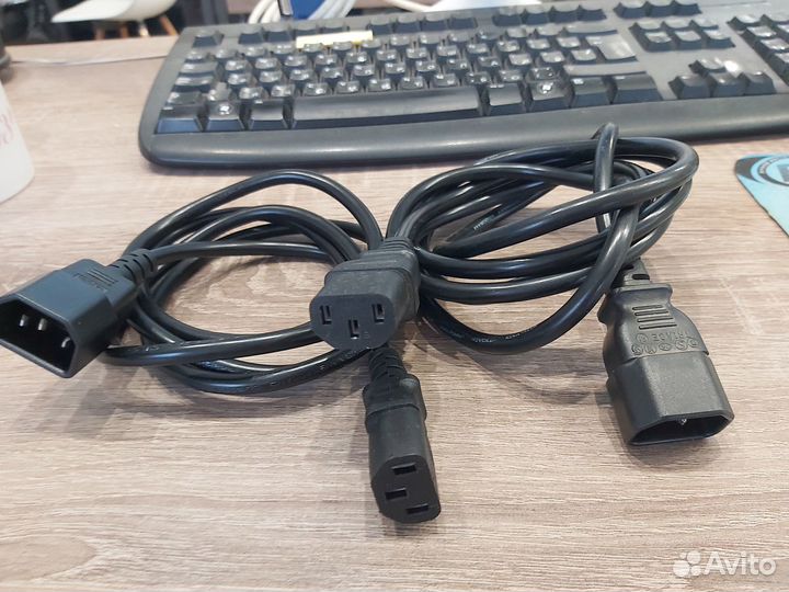 Удлиннитель кабеля питания компьютера