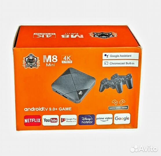 Игровая приставка Android TV M8 mini