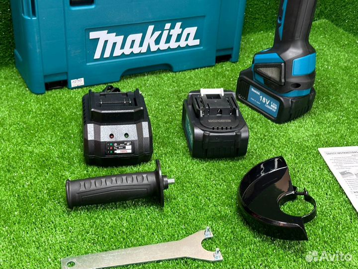 Аккумуляторная болгарка makita Dga404