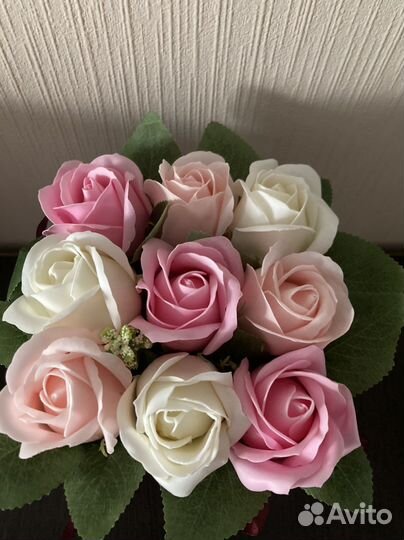 Трапеция Цветы из мыла