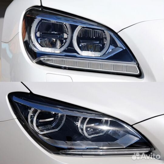 Стекла фар BMW 6 F06 F12 F13 LED 2011-2015