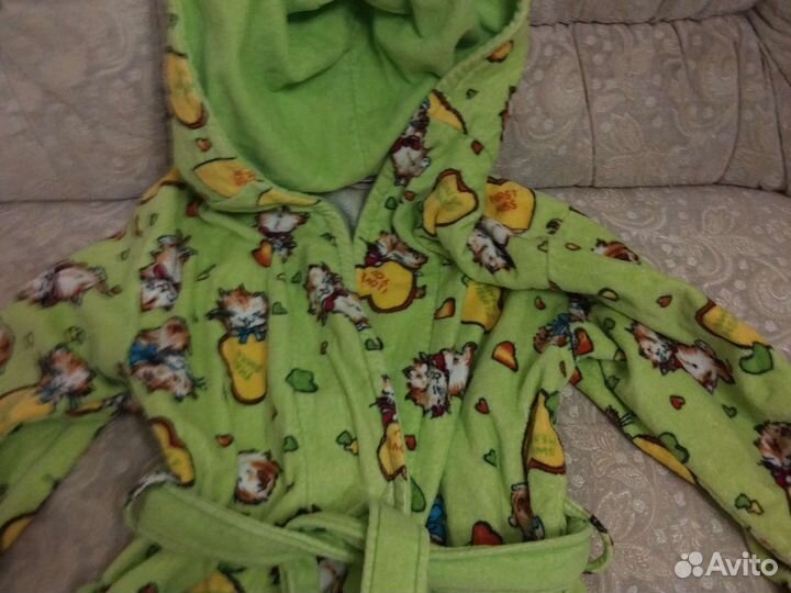 Женский махровый халат