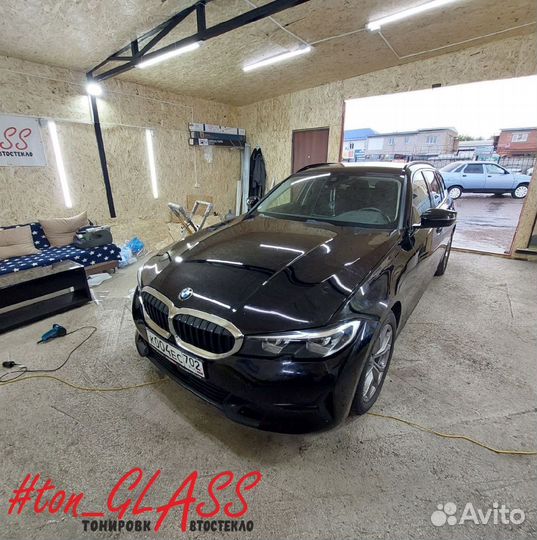 Лобовое стекло на иномарки с заменой