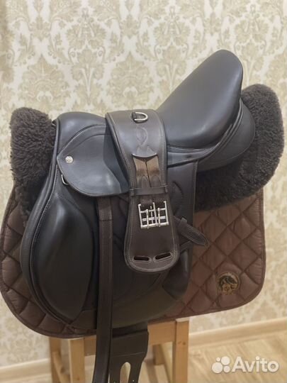 Седло для лошади конкурное Гермида