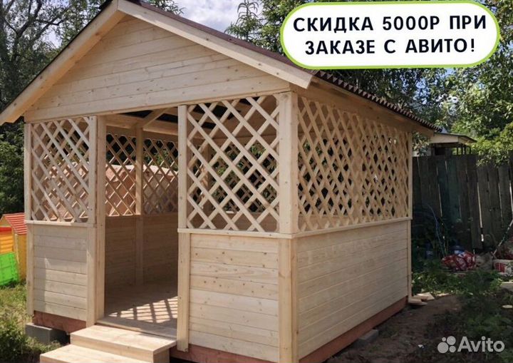 Дачные беседки