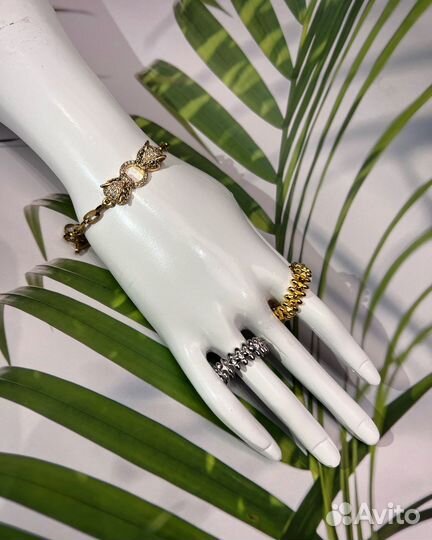 Кольца цепочки браслеты