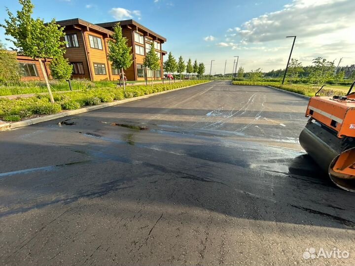Асфальтирование укладка асфальта