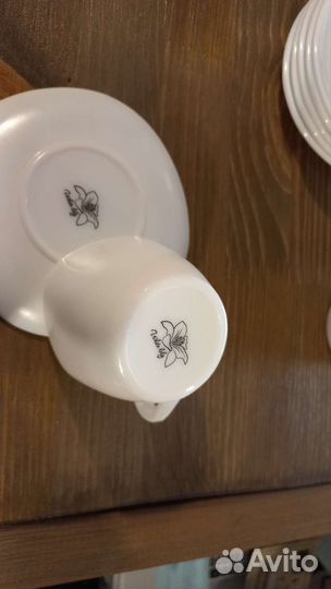 Чашка с бльюдцем 100мл для эспрессо