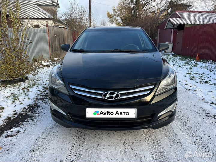 Hyundai Solaris 1.6 МТ, 2015, 130 000 км