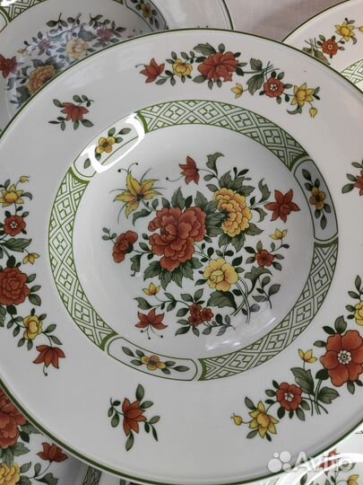 Тарелки глубокие. Летний день. Villeroy boch