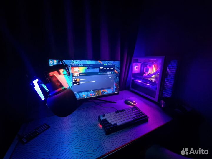 Игровой пк с монитором