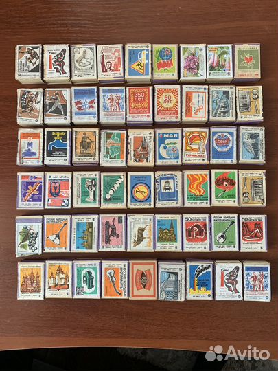 Спички СССР в деревянном коробке