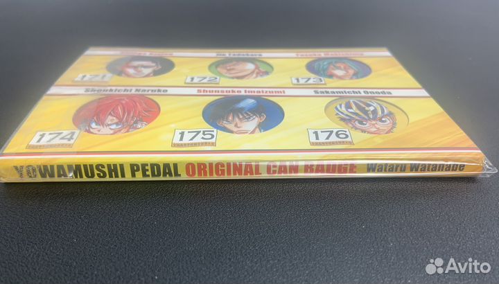 Компект значков по Yowamushi pedal