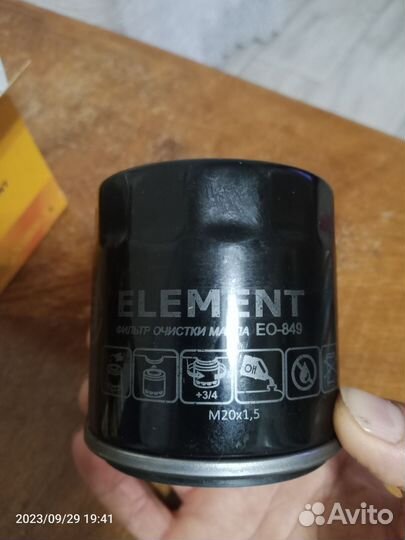 Масляный фильтр renault