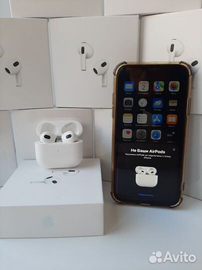 Airpods 3 lux+ (ликвидация) /новые