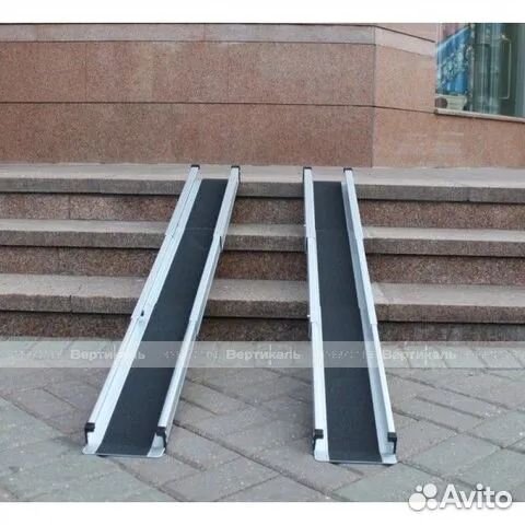 Пандус телескопический для инвалидов