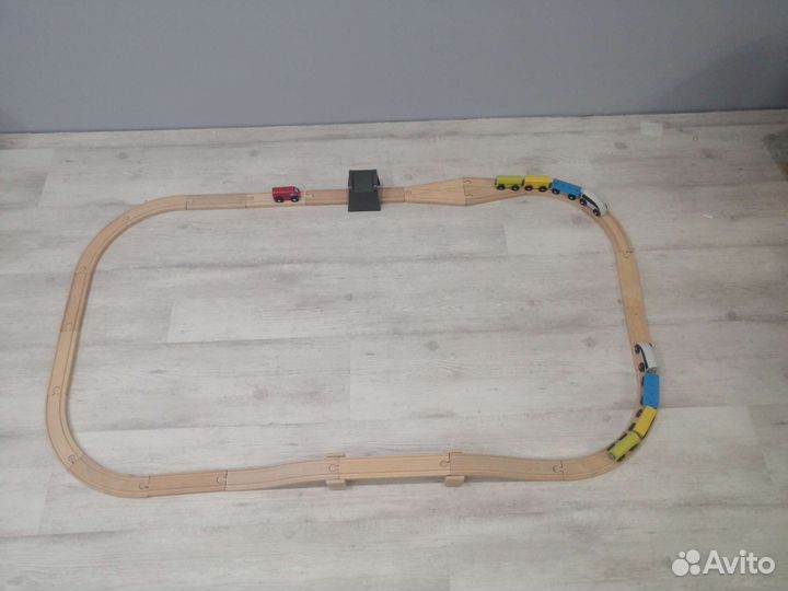 Железная дорога деревянная